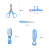 THE LITTLE LOOKERS 5-in-1 Baby Grooming Kit/Manicure Kit for Babies/Infants/Toddler with Scissors, Nail Clipper,Hair Brush, Filer & Comb (Baby Care Kit)