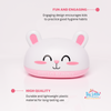 THE LITTLE LOOKERS Cartoon Soap Case Bathtub Soap Box, Soap Dish Holder for Kids, Bathroom Soap Stand, Soap Stand with Cover (Bunny)