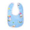 THE LITTLE LOOKERS® Baby Button Bibs/Apron Cute Overall Print with Tich Button| Soft Cotton Fabric with PVC on Back/Quick Absorption & Fast Drying for Babies/Newborns/ Infants