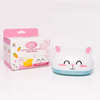 THE LITTLE LOOKERS Cartoon Soap Case Bathtub Soap Box, Soap Dish Holder for Kids, Bathroom Soap Stand, Soap Stand with Cover (Bunny)