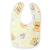 THE LITTLE LOOKERS® Baby Button Bibs/Apron Cute Overall Print with Tich Button| Soft Cotton Fabric with PVC on Back/Quick Absorption & Fast Drying for Babies/Newborns/ Infants