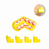 THE LITTLE LOOKERS Baby Proofing L-Shaped Corner Guards | Child Safety Edge Protectors | Baby Safety Furniture Cushion Corner | with Adhesive Tape for Babies/Kids/Children