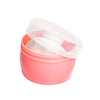 THE LITTLE LOOKERS Portable Baby Skin Care Baby Powder Puff with Box Holder Container for New Born and Kids for Baby Face and Body