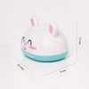 THE LITTLE LOOKERS Cartoon Soap Case Bathtub Soap Box, Soap Dish Holder for Kids, Bathroom Soap Stand, Soap Stand with Cover (Bunny)