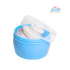 THE LITTLE LOOKERS Portable Baby Skin Care Baby Powder Puff with Box Holder Container for New Born and Kids for Baby Face and Body