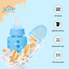 The Little Lookers High Borosilicate Glass Feeding Bottle for Baby/Feeder for Newborn | Super Soft Flow Control & Anti Colic Nipple for Infants/Toddlers