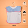 THE LITTLE LOOKERS Soft Terry Cotton Baby Bibs with Comfortable Round Neck for Bottle Feeding & Breast Feeding | Double Layered Skins for Quick Absorption & Fast Drying