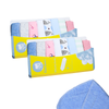 THE LITTLE LOOKERS 8-Piece Hosiery Soft Cotton Newborn Face Towels/Napkins for New Born Babies/Infants-Prints & Color May Very