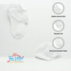 THE LITTLE LOOKERS Cute Cotton Baby Socks Set for Baby Girls I Socks for Infants/Toddlers/Kids - Set of 1