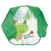 THE LITTLE LOOKERS Sleeved Washable Waterproof Bib/Apron with Pocket & Tying Robe| Cute Prints| Quick Dry PVC Bibs for Newborns/Infants/Toddlers