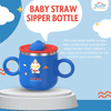 THE LITTLE LOOKERS Stainless Steel Sipper Bottle for Kids/Double Wall & Sipper Cups with Straw/Travelling Sipper Bottle for Kids