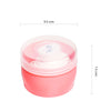 THE LITTLE LOOKERS Portable Baby Skin Care Baby Powder Puff with Box Holder Container for New Born and Kids for Baby Face and Body