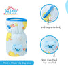 THE LITTLE LOOKERS Soft Plush Stretchable Baby Feeding Bottle Cover with Easy to Hold Strap and Zip l Feeding Bottles Cover
