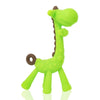 THE LITTLE LOOKERS Giraffe Shape Food Grade/BPA Free Silicone Teething Baby Teether/Toy/Teething Stick for Babies