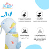 THE LITTLE LOOKERS Soft Plush Stretchable Baby Feeding Bottle Cover with Easy to Hold Strap and Zip l Feeding Bottles Cover