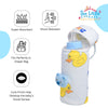 THE LITTLE LOOKERS Soft Plush Stretchable Baby Feeding Bottle Cover with Easy to Hold Strap and Zip l Feeding Bottles Cover