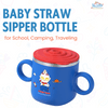 THE LITTLE LOOKERS Stainless Steel Sipper Bottle for Kids/Double Wall & Sipper Cups with Straw/Travelling Sipper Bottle for Kids