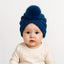 THE LITTLE LOOKERS Baby Soft Wool Knitted Turban Cap – Warm & Breathable Winter Headwrap for Newborns, Infants & Toddlers – Stylish Beanie for Baby Girls & Boys