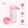 THE LITTLE LOOKERS Stainless Steel Insulated Sipper Bottle for Kids/Sipper School Bottle/Sipper Bottle with Straw/Travelling Water Bottle for Kids with Pop up Straw (550ml)