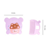 THE LITTLE LOOKERS Comb and Mirror Set with Soft Bristles and Rounded Tips for Baby’s Sensitive Skin/Hair Care | Grooming Accessories | Comb Set for Newborns/Babies/Kids/Toddlers-(Round) Pack of 2