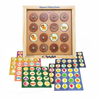 TOYPENTER Wooden Memory Matching Game/ Memory Skill Game for Kids 3+ Years I Brain Games for kids with 8 Theme Cards