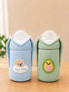 The Little Lookers Feeder Cover Sleeve with Handles | Soft Protective Bottle Holder for Baby Feeding Bottles | Water Proof/Resistant Bottle Cover with Anti-Slip Base | Fits Wide Neck / Philips Avent Bottles 240ml/8oz & 330ml/11oz