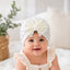 THE LITTLE LOOKERS Baby Turban Cap | Bow Knot Headwear for Newborn Boys & Girls | Soft & Cute Baby Hat | Cap for Babies | Lovely Flower Turban Cap 3-12 Months