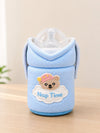The Little Lookers Feeder Cover Sleeve with Handles | Soft Protective Bottle Holder for Baby Feeding Bottles | Water Proof/Resistant Bottle Cover with Anti-Slip Base | Fits Wide Neck / Philips Avent Bottles Up to 125ml/4oz