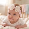 THE LITTLE LOOKERS Baby Hairband | Lace Bow Headbands | Stretchable & Lightweight | Headband for Newborns, Infants & Girls | Soft Elastic Cotton Hair Band