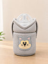 The Little Lookers Feeder Cover Sleeve with Handles | Soft Protective Bottle Holder for Baby Feeding Bottles | Water Proof/Resistant Bottle Cover with Anti-Slip Base | Fits Wide Neck / Philips Avent Bottles Up to 125ml/4oz