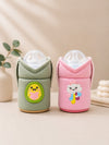 The Little Lookers Feeder Cover Sleeve with Handles | Soft Protective Bottle Holder for Baby Feeding Bottles | Water Proof/Resistant Bottle Cover with Anti-Slip Base | Fits Wide Neck / Philips Avent Bottles Up to 125ml/4oz