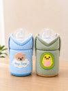 The Little Lookers Feeder Cover Sleeve with Handles | Soft Protective Bottle Holder for Baby Feeding Bottles | Water Proof/Resistant Bottle Cover with Anti-Slip Base | Fits Wide Neck / Philips Avent Bottles Up to 125ml/4oz