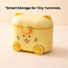 THE LITTLE LOOKERS Milk Powder Dispenser for Baby | for Travel, Outdoor Picnic with Baby Infant | Portable Container for Milk Powder, Snacks, Candy, Fruits | Multi-Functional Container for Kids