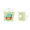 THE LITTLE LOOKERS Comb and Mirror Set with Soft Bristles and Rounded Tips for Baby’s Sensitive Skin/Hair Care | Grooming Accessories | Comb Set for Newborns/Babies/Kids/Toddlers-(Round) Pack of 2