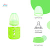 The Little Lookers High Borosilicate Glass Feeding Bottle for Baby/Feeder for Newborn |Super Soft Flow Control & Anti Colic Nipple for Infants/Toddlers(Pack of 2)