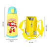 THE LITTLE LOOKERS Stainless Steel Insulated Sipper Bottle with Pop up Straw & Cover for Kids (550ml)