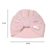 THE LITTLE LOOKERS Unisex Soft Turban Bow Knot Cap, Baby Head-Wear, Beanie Cap for Newborn Baby/Infants | Suitable for 3 to 18 Months Baby