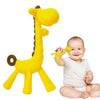 THE LITTLE LOOKERS Giraffe Shape Food Grade/BPA Free Silicone Teething Baby Teether/Toy/Teething Stick for Babies