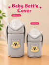 The Little Lookers Feeder Cover Sleeve with Handles | Soft Protective Bottle Holder for Baby Feeding Bottles | Water Proof/Resistant Bottle Cover with Anti-Slip Base | Fits Wide Neck / Philips Avent Bottles 125ml/4oz, 240ml/8oz & 330ml/11oz