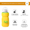 THE LITTLE LOOKERS Bottle Cover for Philips Avent/Wide Neck Feeders Soft Plush Stretchable Baby Feeding Bottle Cover with Easy to Hold Strap Wide Neck 240-330ml/8-11OZ