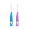 THE LITTLE LOOKERS Baby Toothbrush I Supersoft Bristles & Section Cup Base Tooth Brush for Kids/Babies/Toddlers - (Pack of 2)