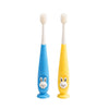THE LITTLE LOOKERS Baby Toothbrush I Supersoft Bristles & Section Cup Base Tooth Brush for Kids/Babies/Toddlers - (Pack of 2)