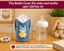 The Little Lookers Feeder Cover Sleeve with Handles | Soft Protective Bottle Holder for Baby Feeding Bottles | Water Proof/Resistant Bottle Cover with Anti-Slip Base | Fits Wide Neck / Philips Avent Bottles Up to 125ml/4oz