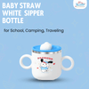 THE LITTLE LOOKERS Stainless Steel Sipper Bottle for Kids/Double Wall & Sipper Cups with Straw/Travelling Sipper Bottle for Kids