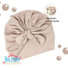 THE LITTLE LOOKERS Unisex Soft Turban Cap, Baby Headwear | Suitable for 3 to 18 Months Baby