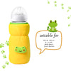 THE LITTLE LOOKERS Bottle Cover for Philips Avent/Wide Neck Feeders Soft Plush Stretchable Baby Feeding Bottle Cover with Easy to Hold Strap Wide Neck 240-330ml/8-11OZ