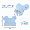 THE LITTLE LOOKERS Baby Knit Cap I Winter Pom Pom Beanie Cap for Kids/Toddler /Girls/ Boys (6 Months - 3 Years Baby)