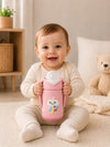 The Little Lookers Feeder Cover Sleeve with Handles | Soft Protective Bottle Holder for Baby Feeding Bottles | Water Proof/Resistant Bottle Cover with Anti-Slip Base | Fits Wide Neck / Philips Avent Bottles 240ml/8oz & 330ml/11oz
