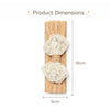 THE LITTLE LOOKERS Baby Hairband | Lace Bow Headbands | Stretchable & Lightweight | Headband for Newborns, Infants & Girls | Soft Elastic Cotton Hair Band
