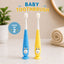 THE LITTLE LOOKERS Baby Toothbrush I Supersoft Bristles & Section Cup Base Tooth Brush for Kids/Babies/Toddlers - (Pack of 2)
